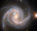 Hubble зробив яскраву фотографію спіральної галактики в сузір’ї Гідра