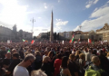 У Римі тисячі людей вийшли на акцію проти COVID-паспортів